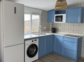 cocina azul